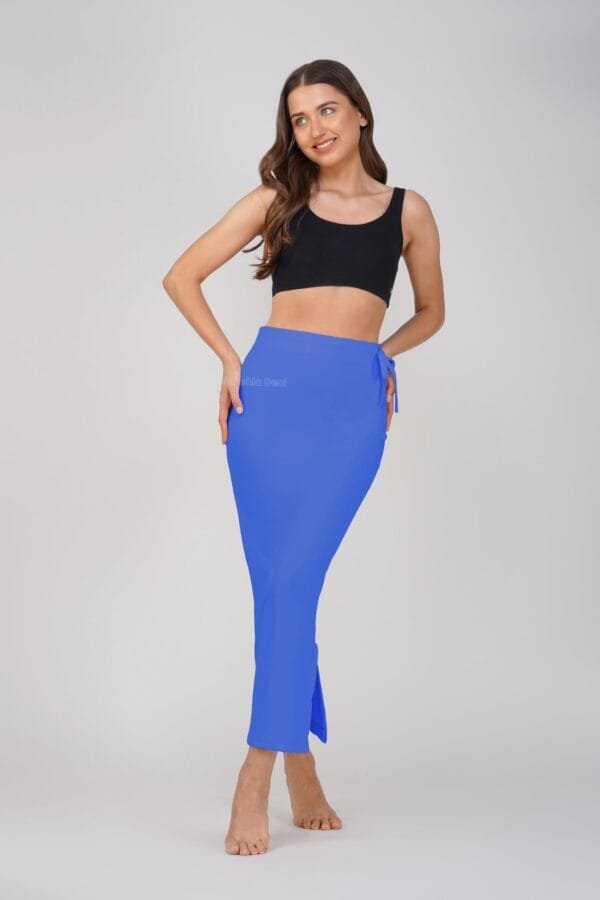 26.3 Royal Blue - Straight Shapewear With Drawstring