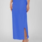 26.4 Royal Blue - Straight Shapewear With Drawstring