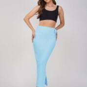 28.3 Sky Blue - Straight Shapewear With Drawstring