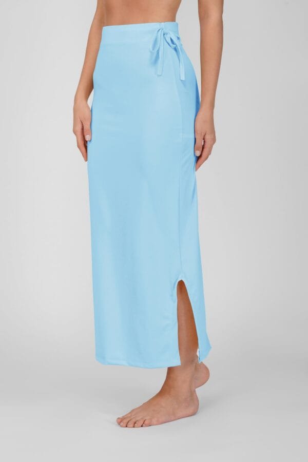 28.4 Sky Blue - Straight Shapewear With Drawstring