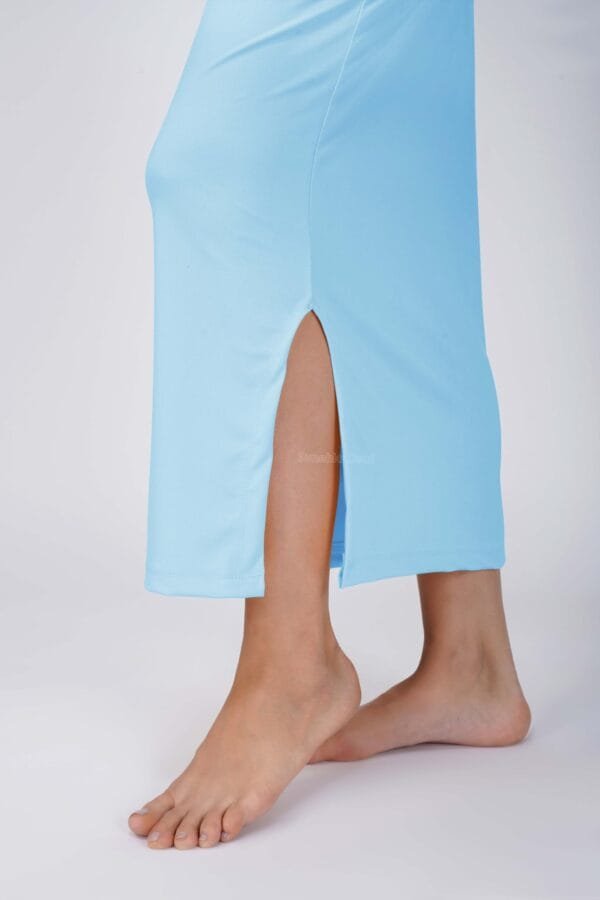 28.6 Sky Blue - Straight Shapewear With Drawstring
