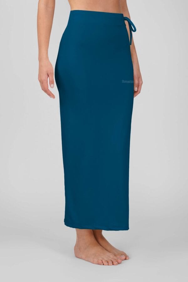 29.5 Astronaut Blue - Straight Shapewear With Drawstring