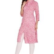 3.1 Hot Pink - Kurti With Collar P1