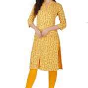 3.1 Yellow - Kurti With Collar P2