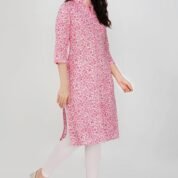 3.3 Hot Pink - Kurti With Collar P1