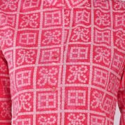3.4 Pink - Kurti With Collar P5