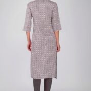 3.5 Grey - Kurti With Collar P4