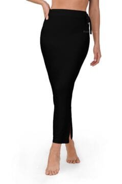 Black Straight Shapewear for Women With Drawstring closure