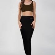 30.2 Black - Straight Shapewear With Drawstring
