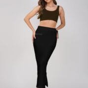 30.3 Black - Straight Shapewear With Drawstring
