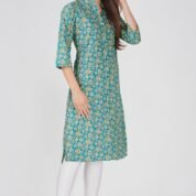 4.2 Munsell Blue - Kurti With Collar P3