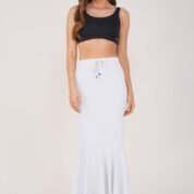 4.2 White - Frill Bottom Shapewear
