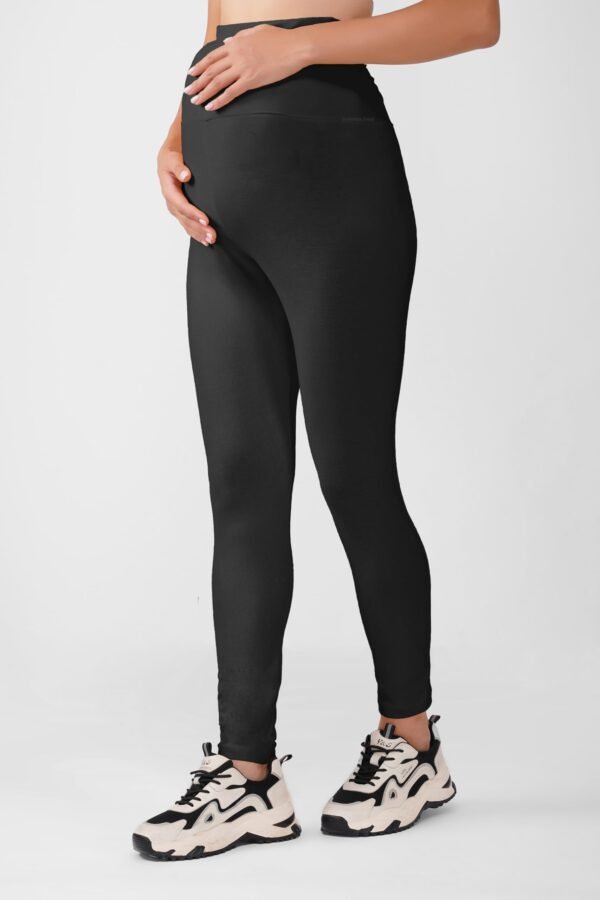 4.3 Black - Maternity Leggings