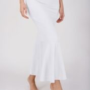 4.3 White - Frill Bottom Shapewear