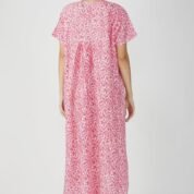 4.4 Pink - Zipper Closure Nighty D1