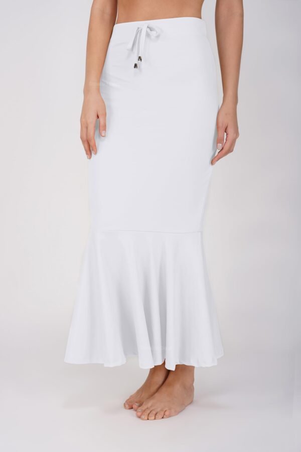 4.4 White - Frill Bottom Shapewear