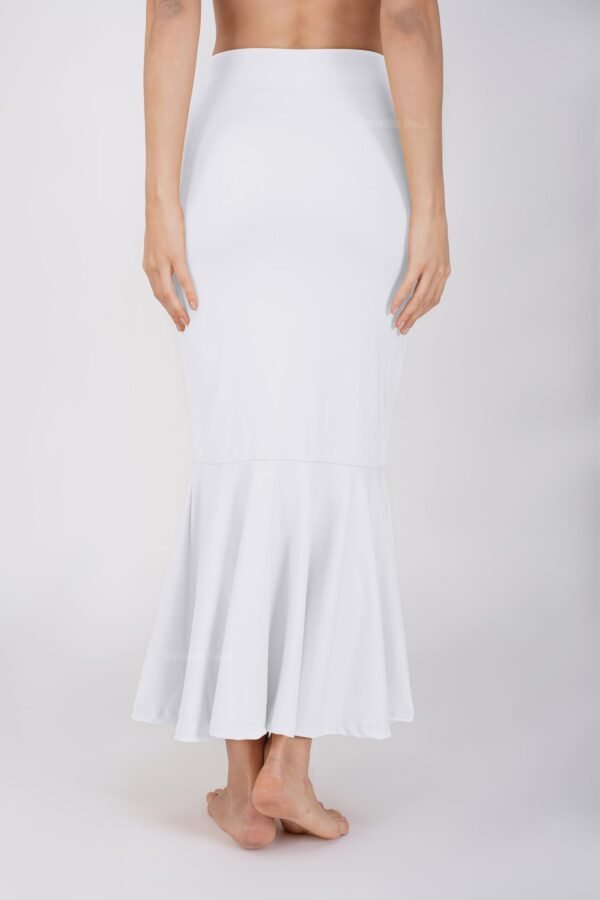 4.8 White - Frill Bottom Shapewear