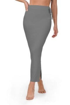 Darkgrey Straight Shapewear for Women With Drawstring closure