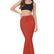 5.1 Maroon - Frill Bottom Shapewear