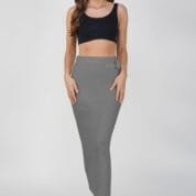 5.2 Darkgrey - Straight Shapewear With Drawstring