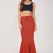 5.2 Maroon - Frill Bottom Shapewear