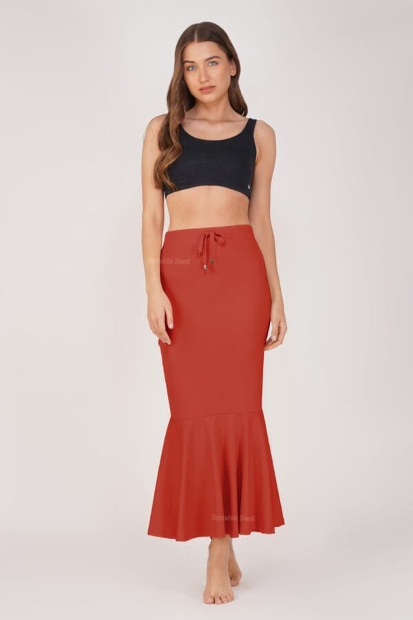 5.2 Maroon - Frill Bottom Shapewear