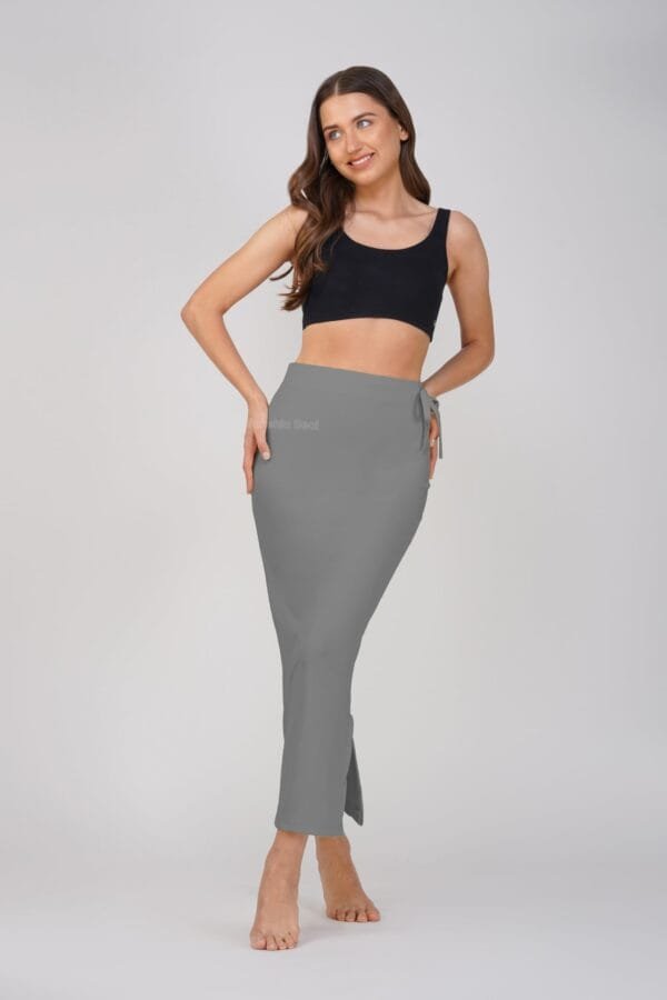 5.3 Darkgrey - Straight Shapewear With Drawstring