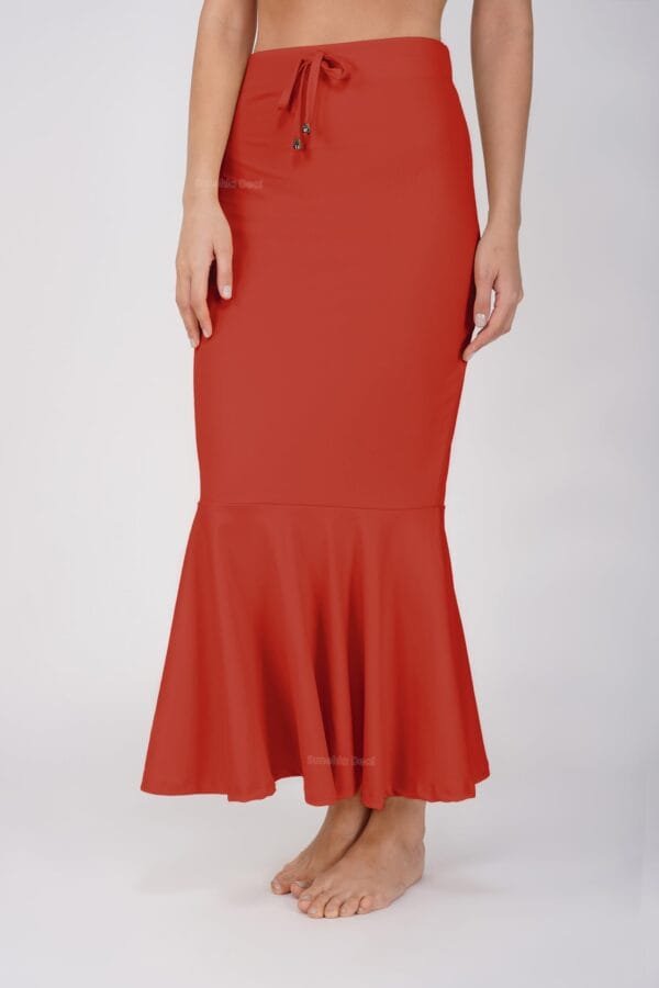 5.4 Maroon - Frill Bottom Shapewear