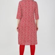 5.4 Red - Kurti With Collar P2