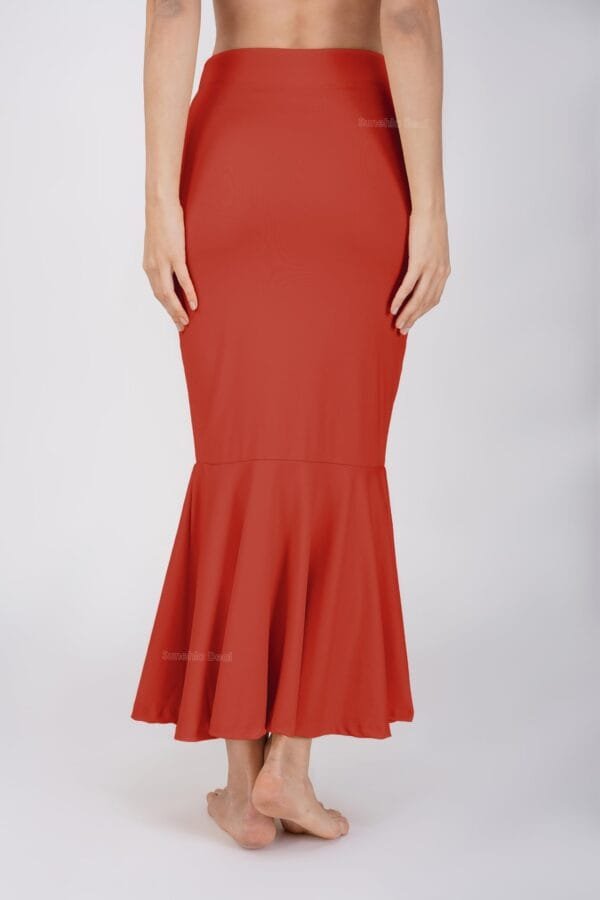 5.8 Maroon - Frill Bottom Shapewear
