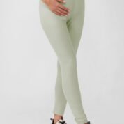 6.4 Pale Olive - Maternity Leggings