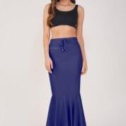 7.2 Navy Blue - Frill Bottom Shapewear