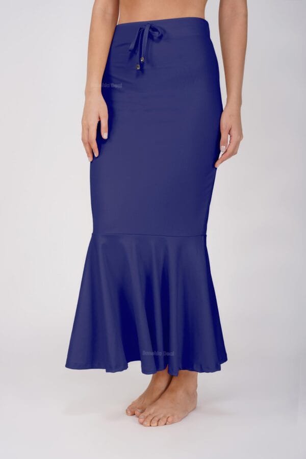 7.4 Navy Blue - Frill Bottom Shapewear