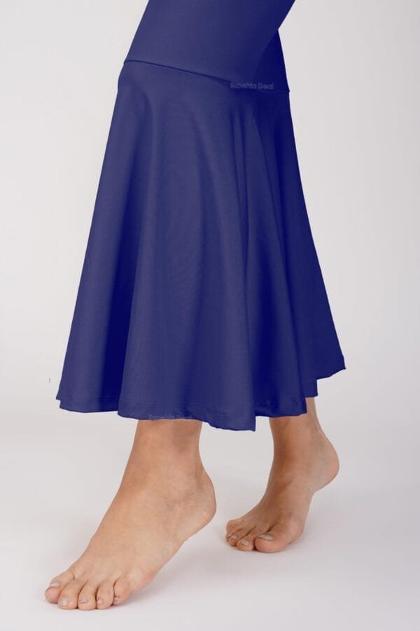 7.6 Navy Blue - Frill Bottom Shapewear