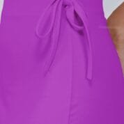 8.8 Purple - Straight Shapewear With Drawstring