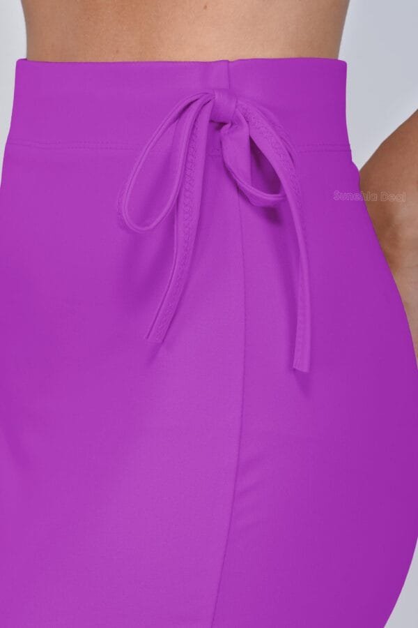 8.8 Purple - Straight Shapewear With Drawstring 8.8 Purple - Straight Shapewear With Drawstring