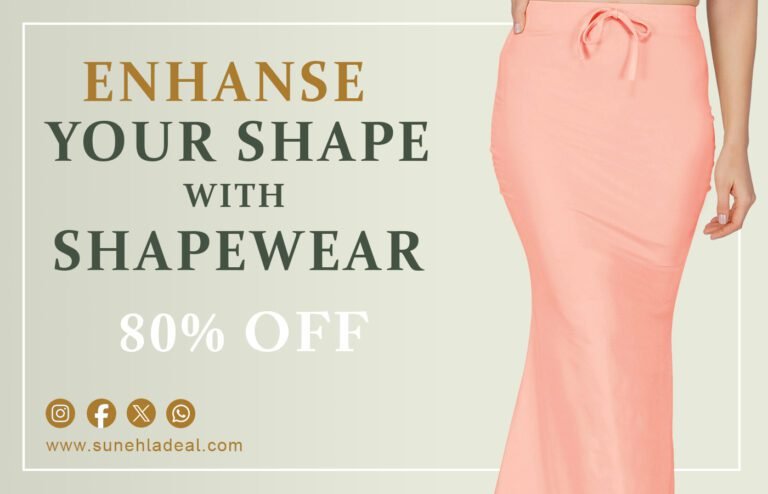 Saree Shapewear Petticoat – Fish Cut Skirt for Comfort and Style